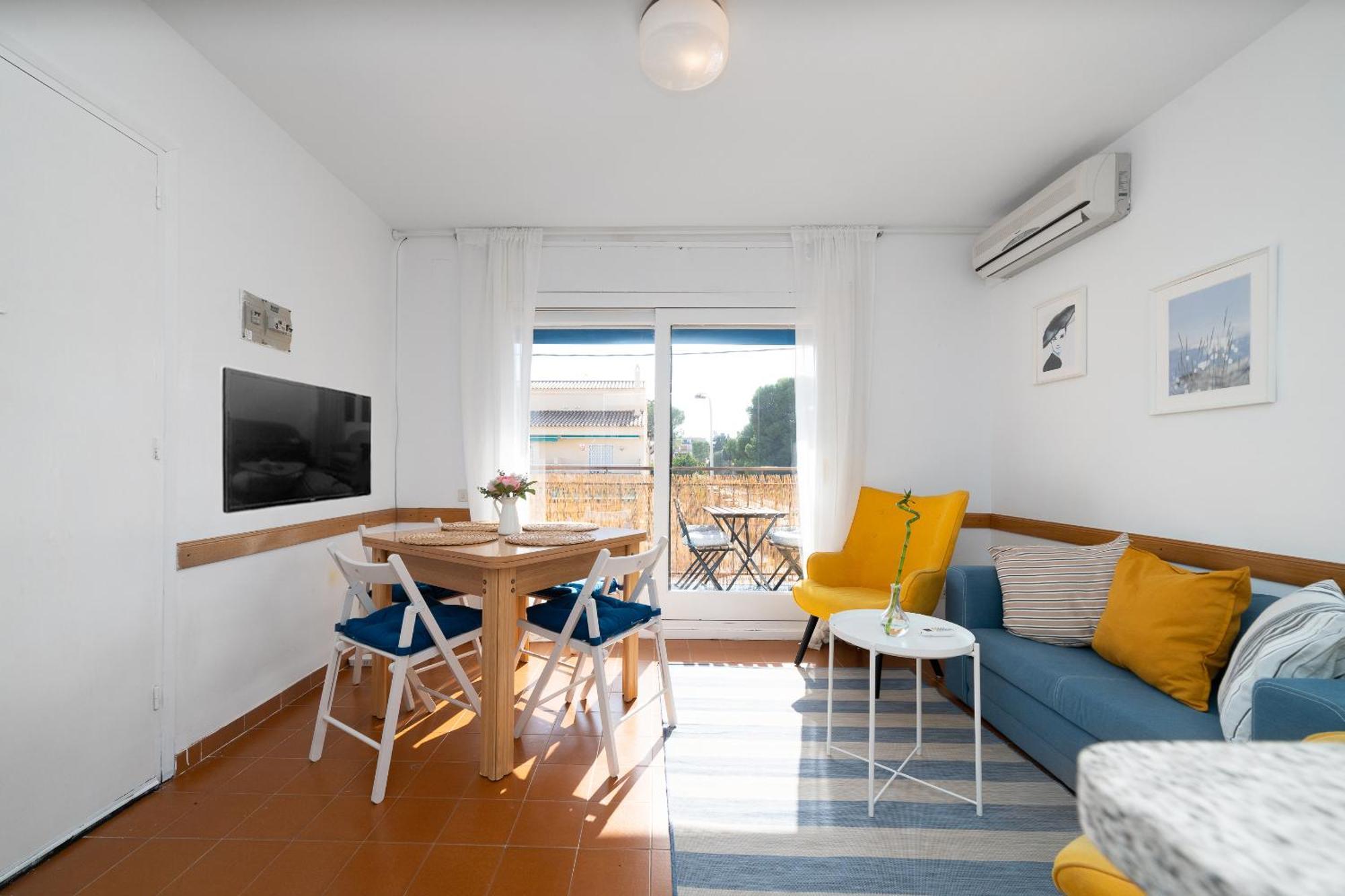 Beach Flat With Terrace Sant Salvador Buitenkant foto